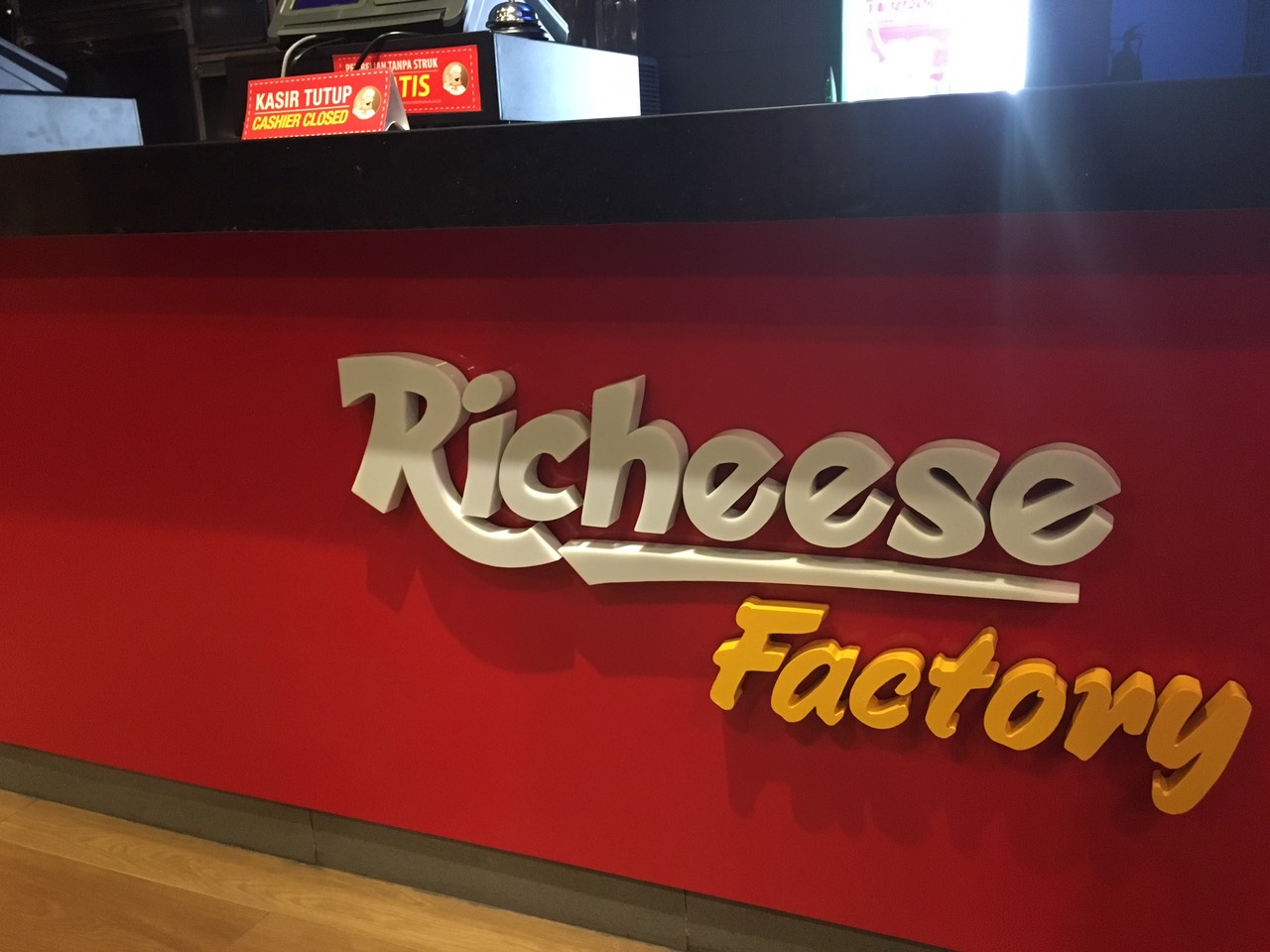 Letter Timbul Indoor Richeese Gatsu Letter Timbul Indoor Richeese Gatsu