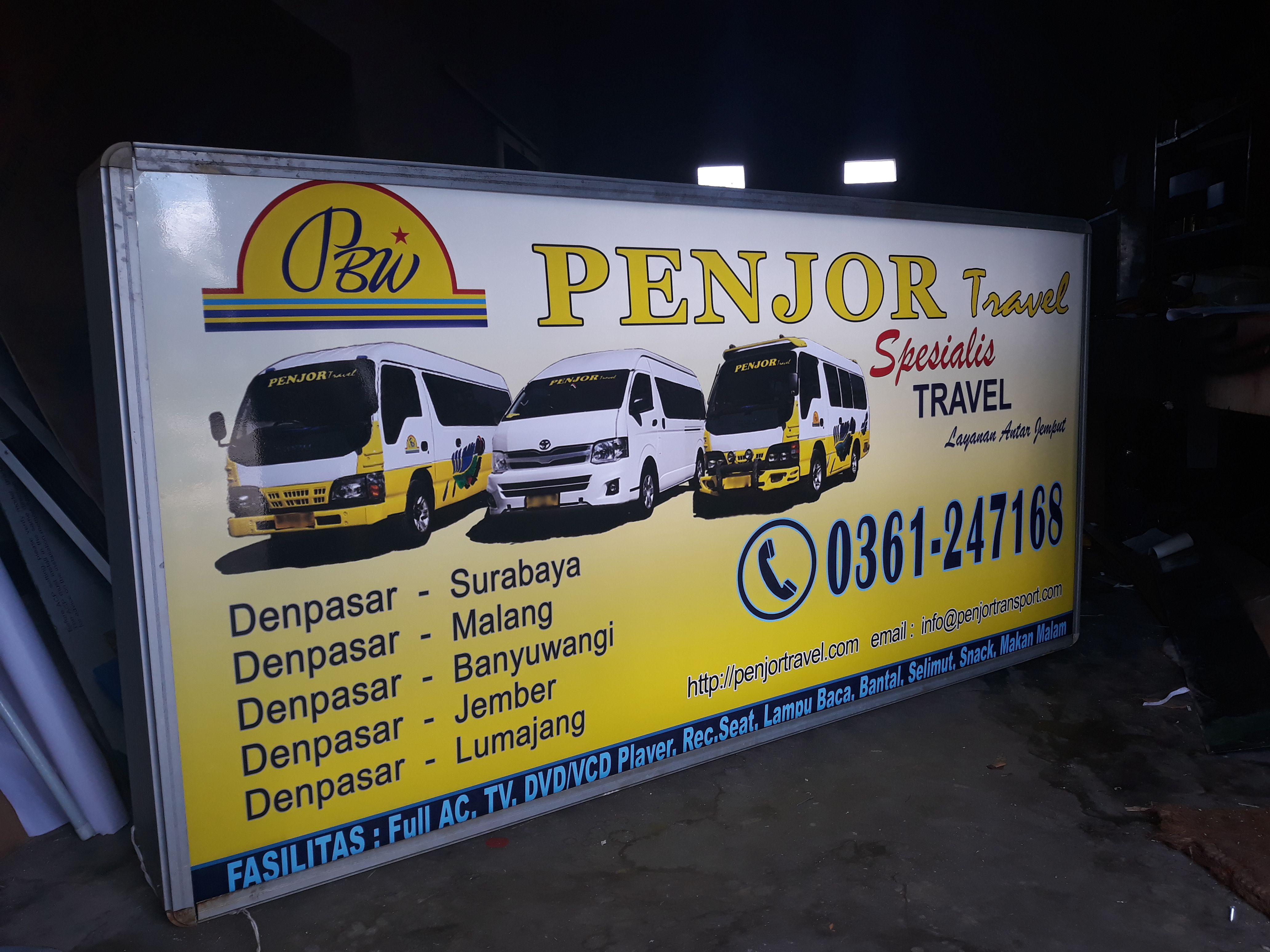 Neon Box PENJOR TRAVEL Neon Box PENJOR TRAVEL