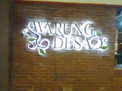 Letter Timbul Warung Desa