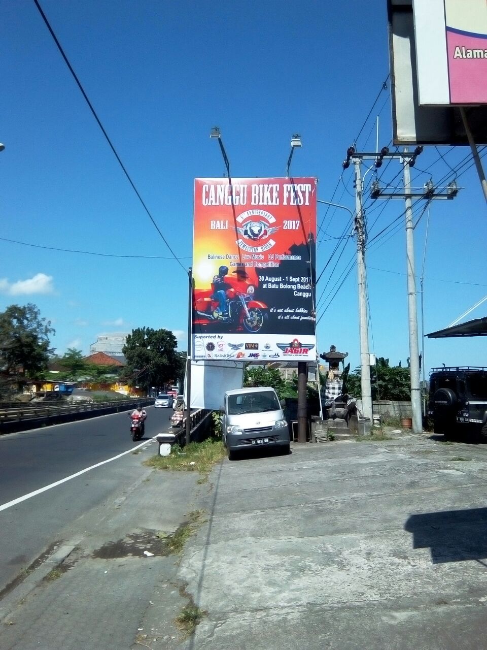 Billboard Canggu Bike Fest 2017