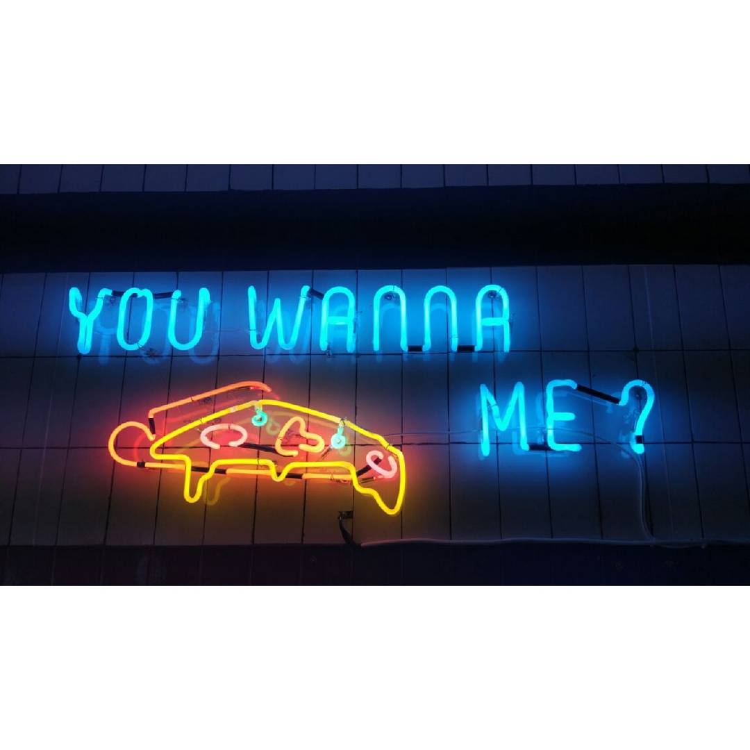 Neon Sign YOU WANNA ME Neon Sign YOU WANNA ME