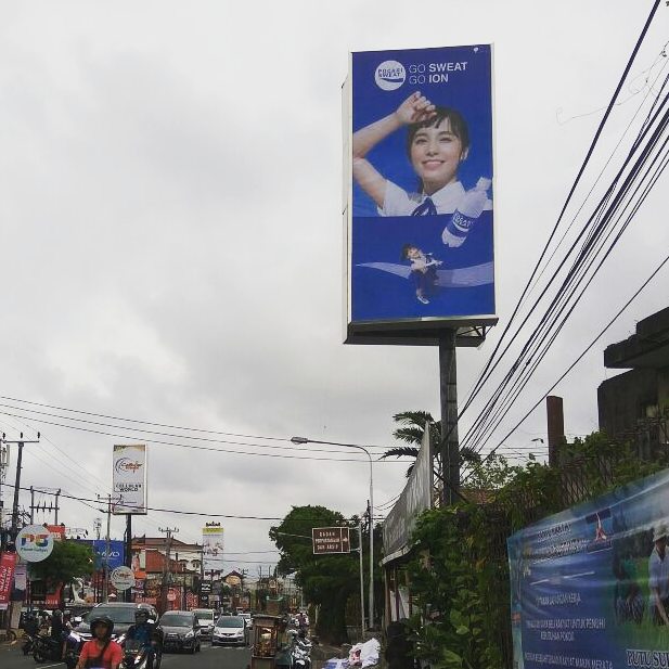 Billboard Back Light POCARI SWEAT Billboard Back Light POCARI SWEAT
